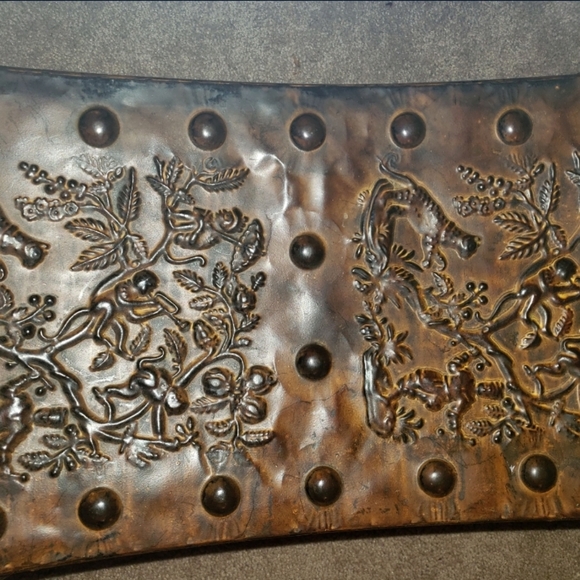 🥰🥰🥰 Beautiful  metal  handmade bench...never used... - Picture 2 of 5